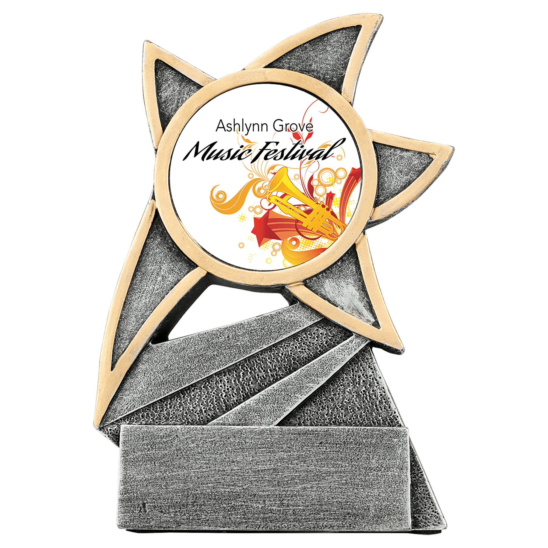 Jazz Star Insert Holder Award 5.5"