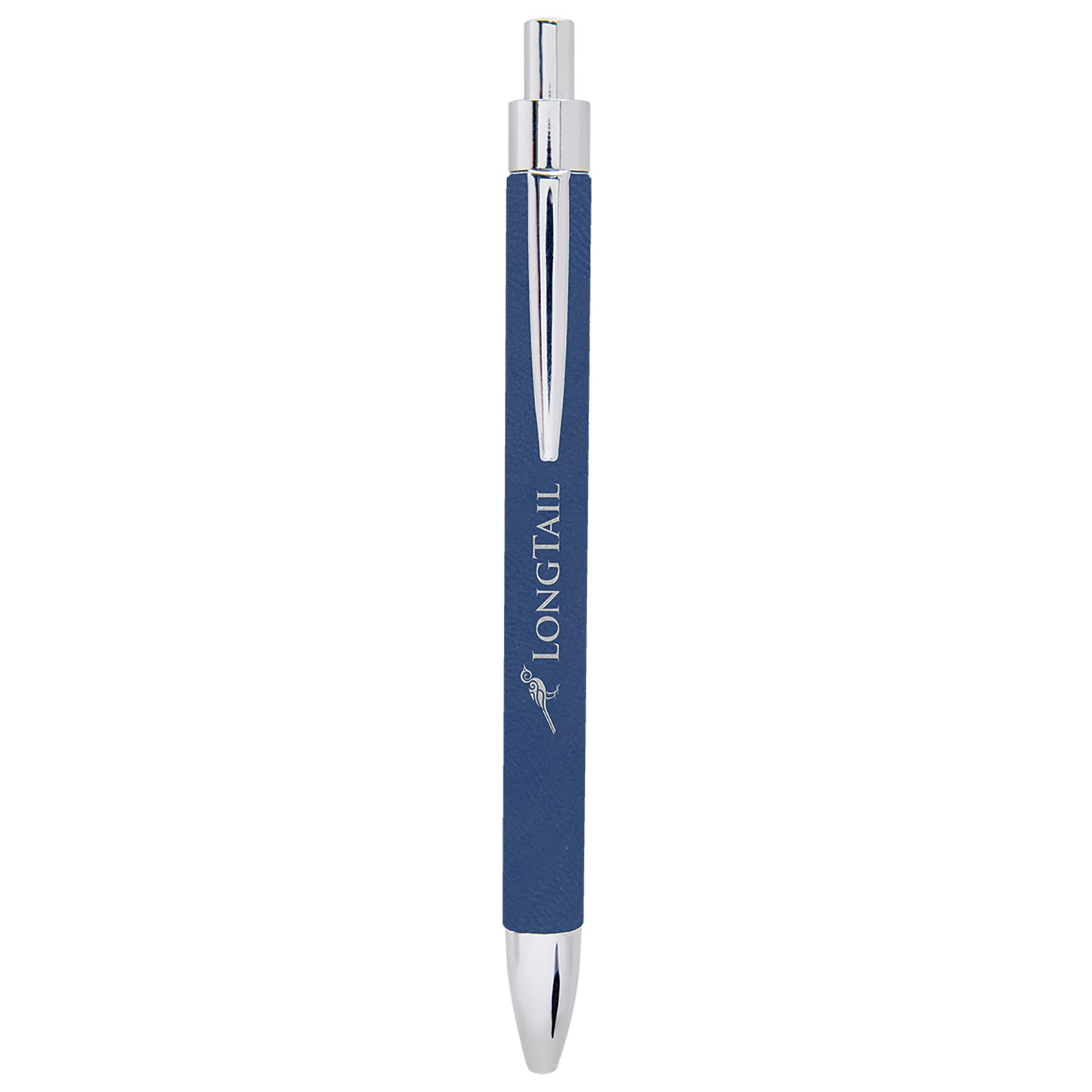 Leatherette Pen 5.3125" / Blue