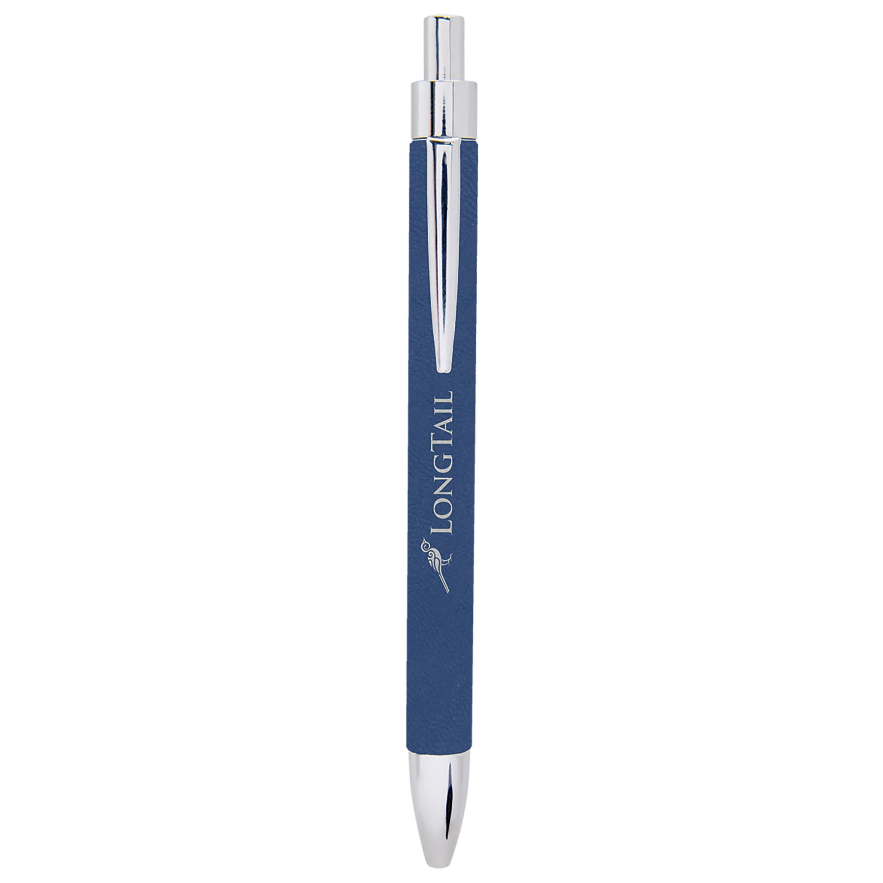 Leatherette Pen 5.3125" / Blue