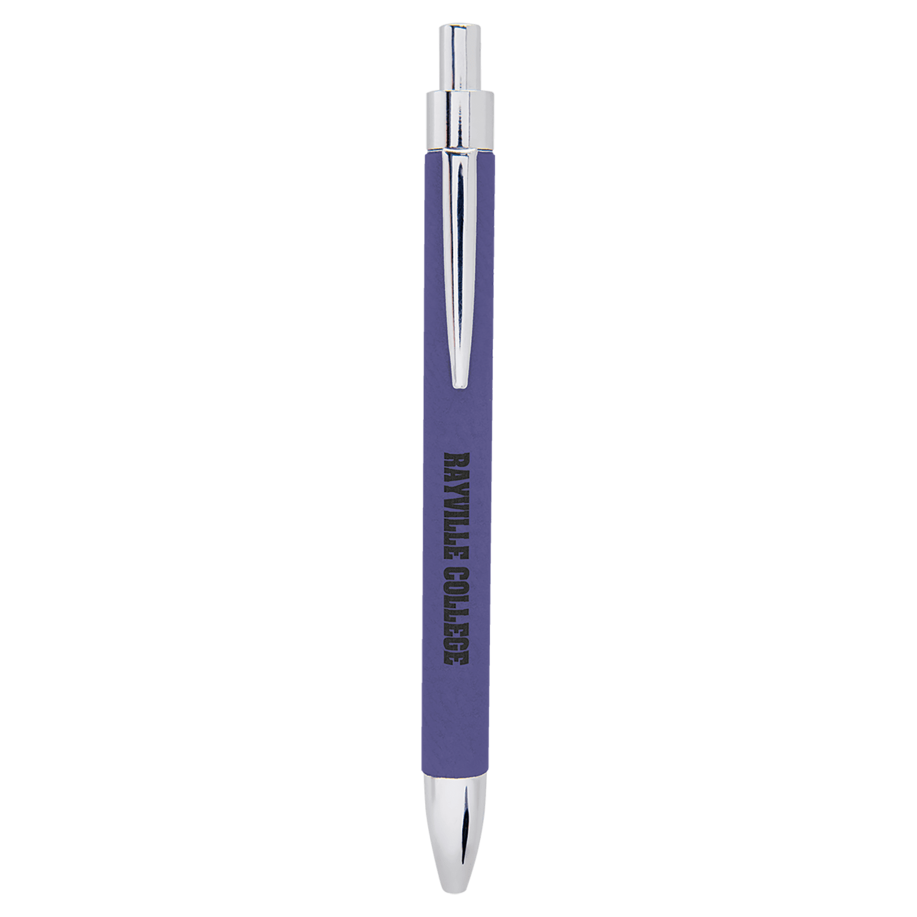 Leatherette Pen 5.3125" / Purple