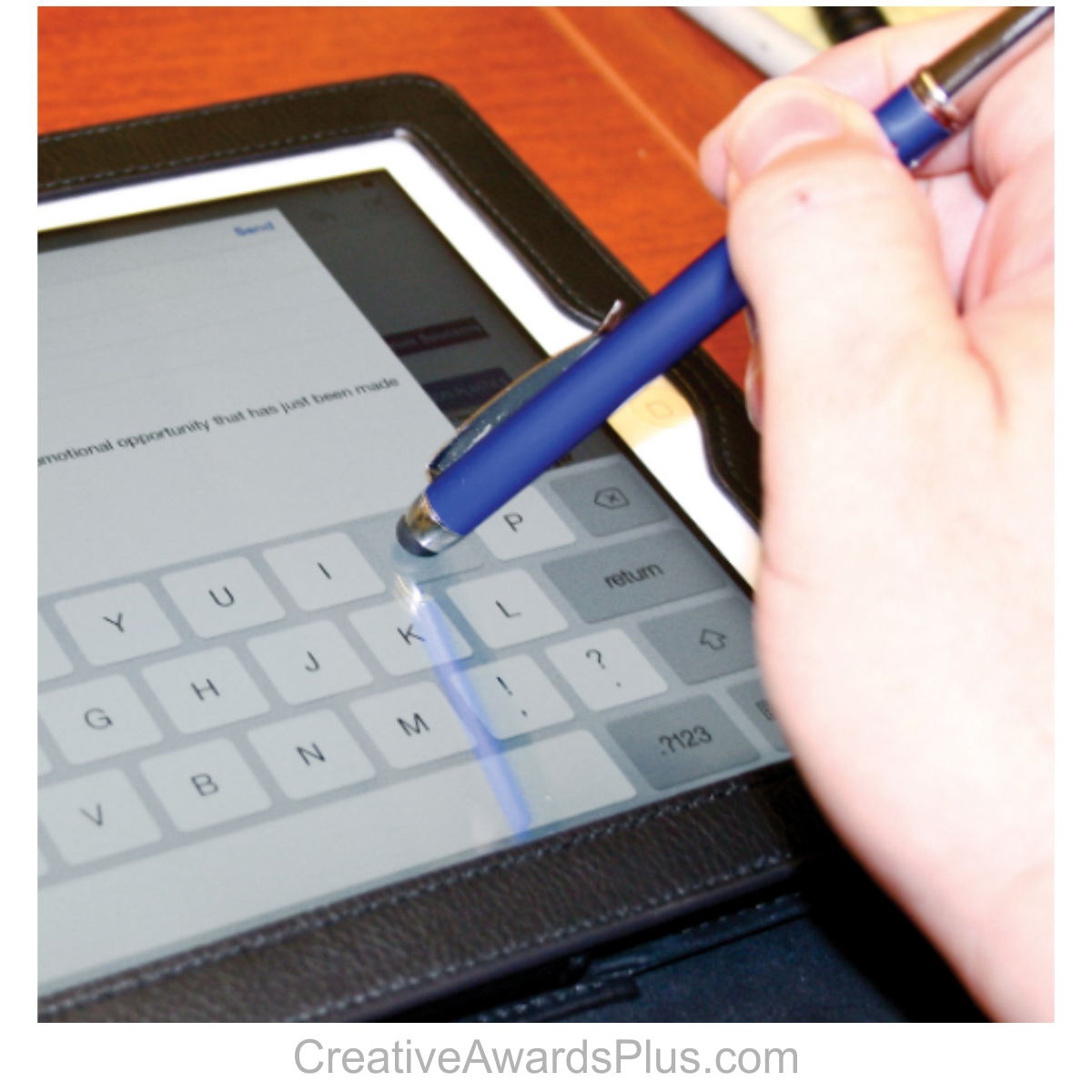 Pen with Stylus 5 1/8" / Black