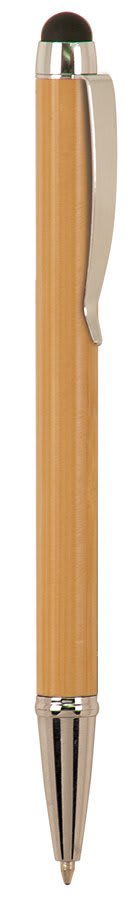 Bamboo Pen with Stylus 5 1/8"(L) x 3/8"(W) / Bamboo