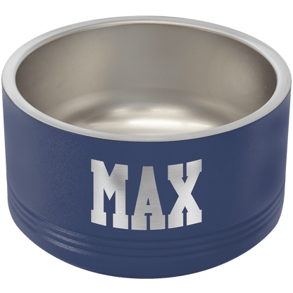 Pet Bowl 18 oz - 2.75" x 5" Diameter / Navy Blue
