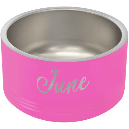 Pet Bowl 18 oz - 2.75" x 5" Diameter / Pink