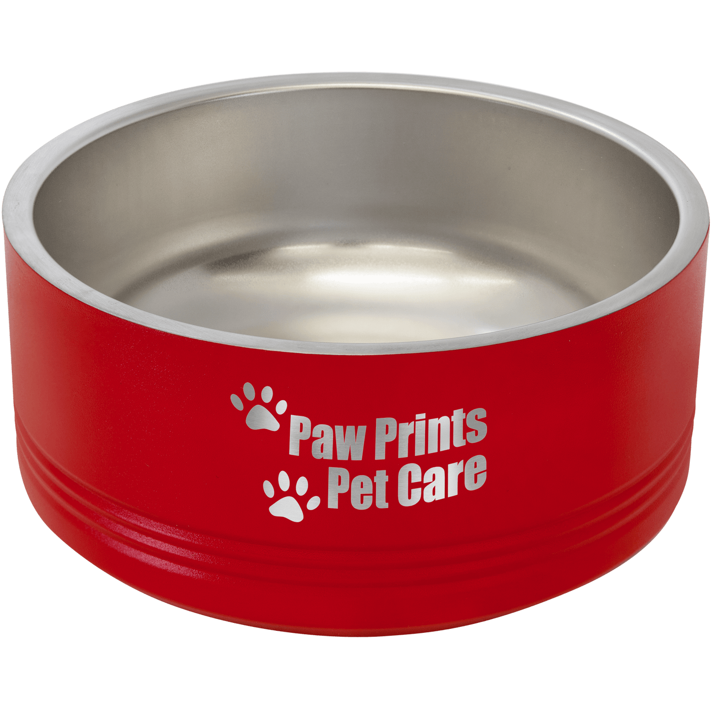 Pet Bowl 32 oz - 3" x 6.75" Diameter / Red