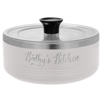 1.25 qt Serving Bowl 7 1/8" diameter x 3" (H) / White