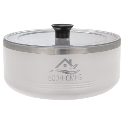 3 qt Serving Bowl 7 1/8" diameter x 3" (H) / White