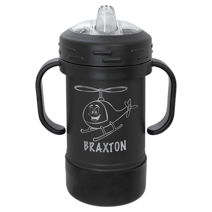 10 oz Sippy Cup 10 oz. - 7" / Black