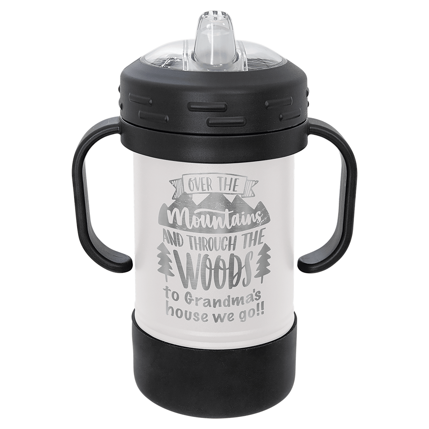 10 oz Sippy Cup 10 oz. - 7" / White
