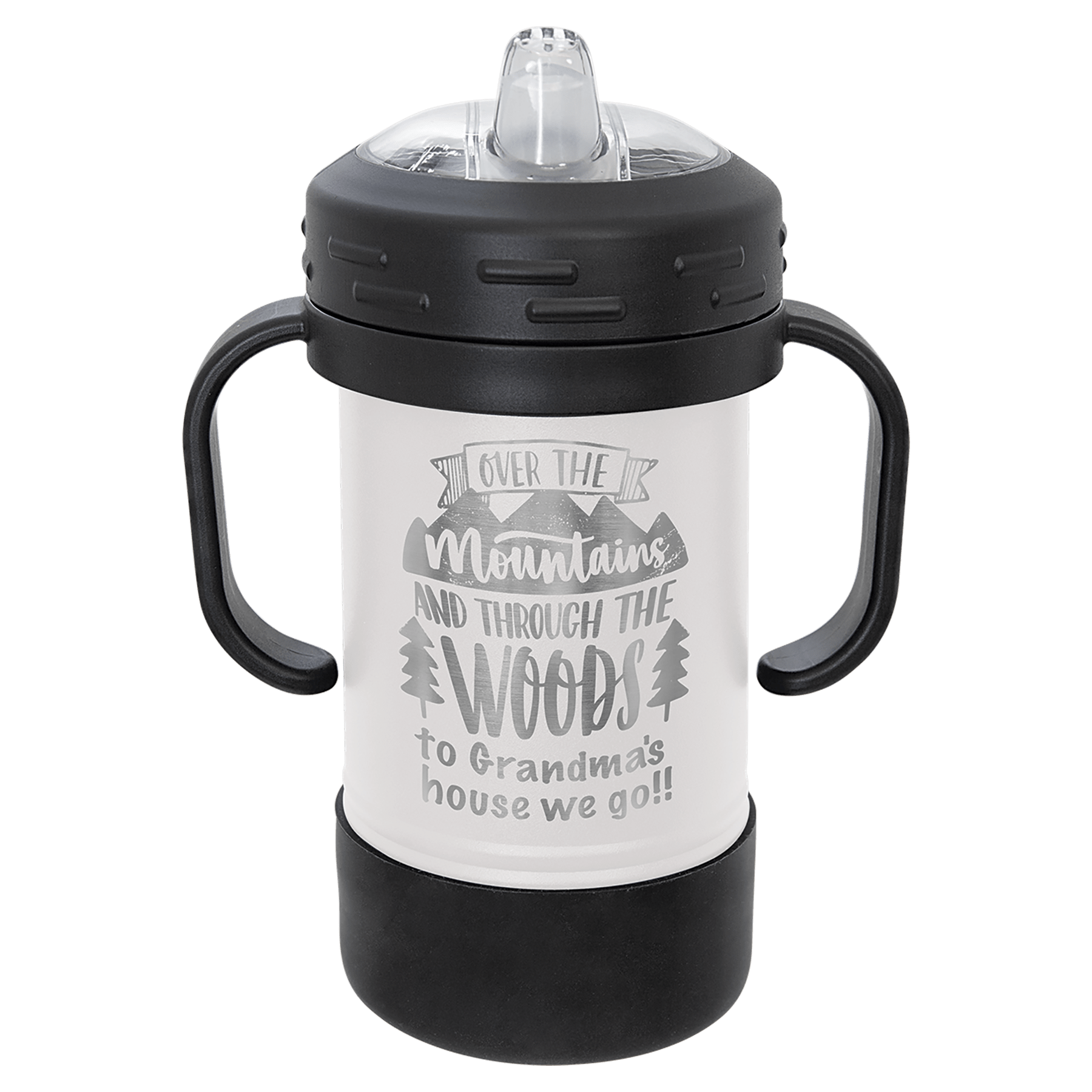 10 oz Sippy Cup 10 oz. - 7" / White