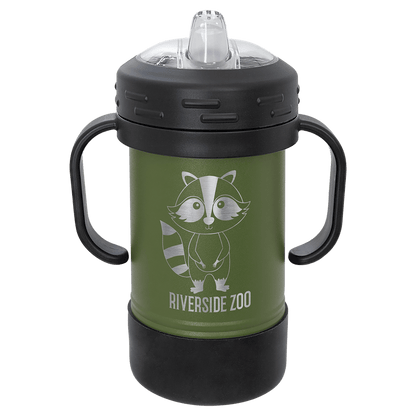 10 oz Sippy Cup 10 oz. - 7" / Olive Green