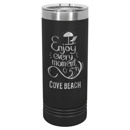 22 oz. Skinny Tumbler 22 oz. - 8" / Black
