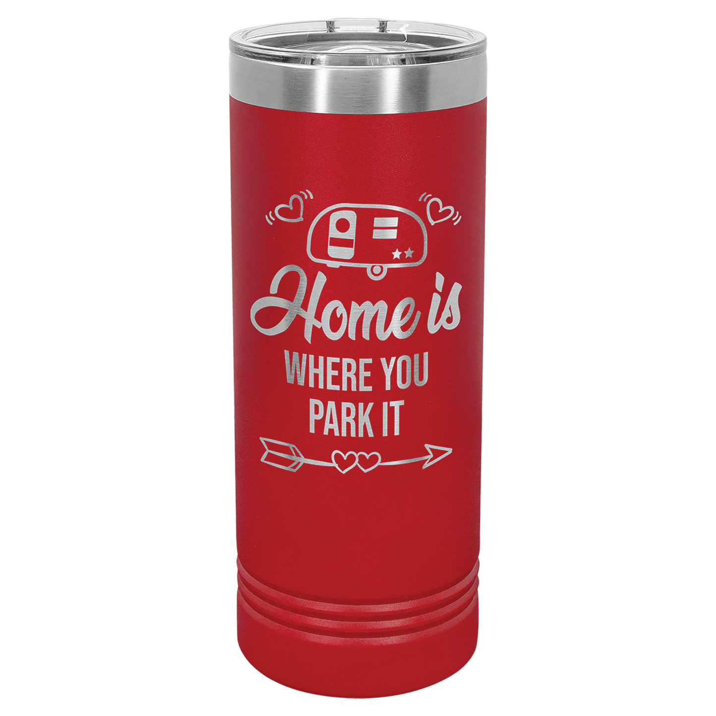 22 oz. Skinny Tumbler 22 oz. - 8" / Red