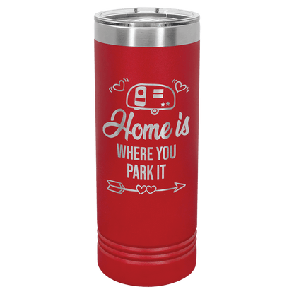 22 oz. Skinny Tumbler 22 oz. - 8" / Red