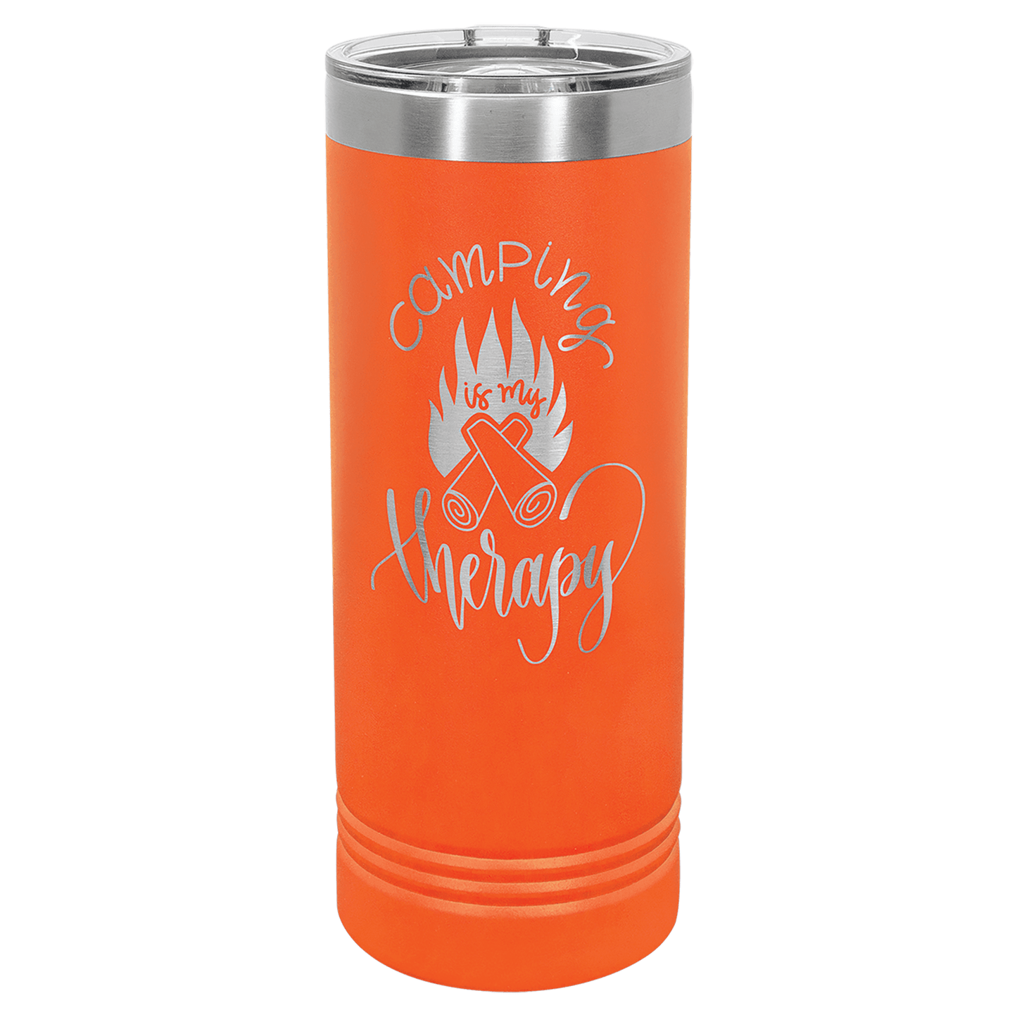 22 oz. Skinny Tumbler 22 oz. - 8" / Orange