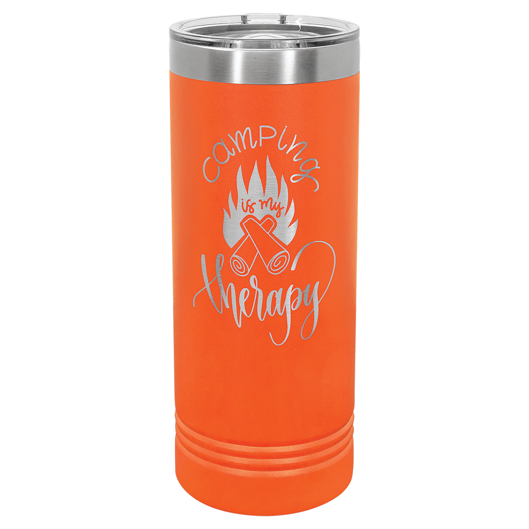 22 oz. Skinny Tumbler 22 oz. - 8" / Orange