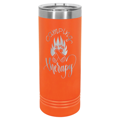 22 oz. Skinny Tumbler 22 oz. - 8" / Orange