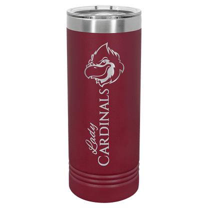 22 oz. Skinny Tumbler 22 oz. - 8" / Maroon