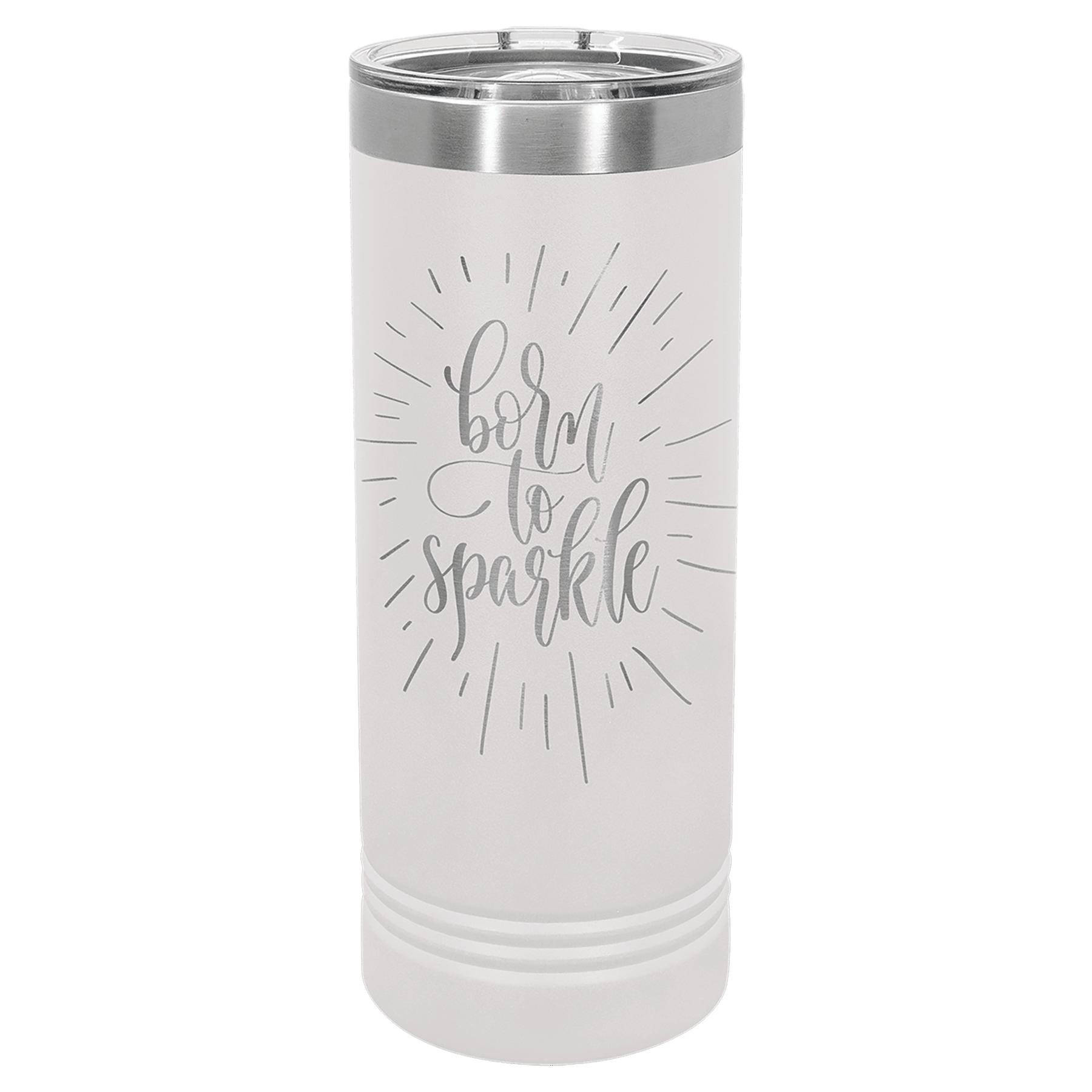 22 oz. Skinny Tumbler 22 oz. - 8" / White