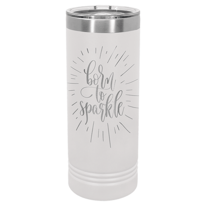 22 oz. Skinny Tumbler 22 oz. - 8" / White
