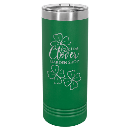22 oz. Skinny Tumbler 22 oz. - 8" / Green