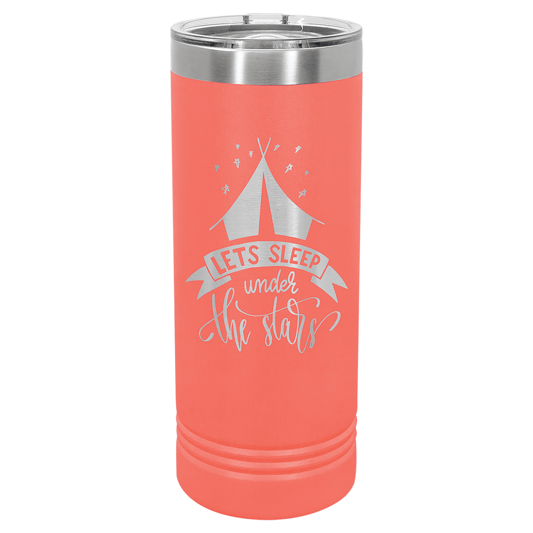 22 oz. Skinny Tumbler 22 oz. - 8" / Coral