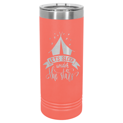 22 oz. Skinny Tumbler 22 oz. - 8" / Coral