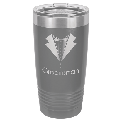20 oz. Tumbler 20 oz. - 6.875" / Dark Grey / Standard