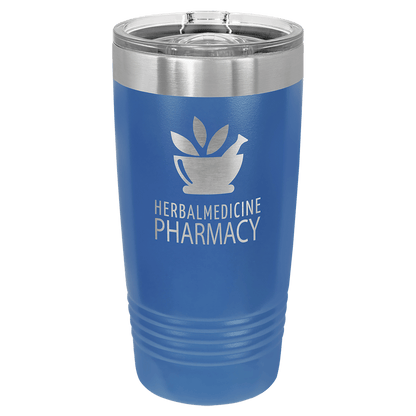 20 oz. Tumbler 20 oz. - 6.875" / Royal Blue / Sliding Closure Lid