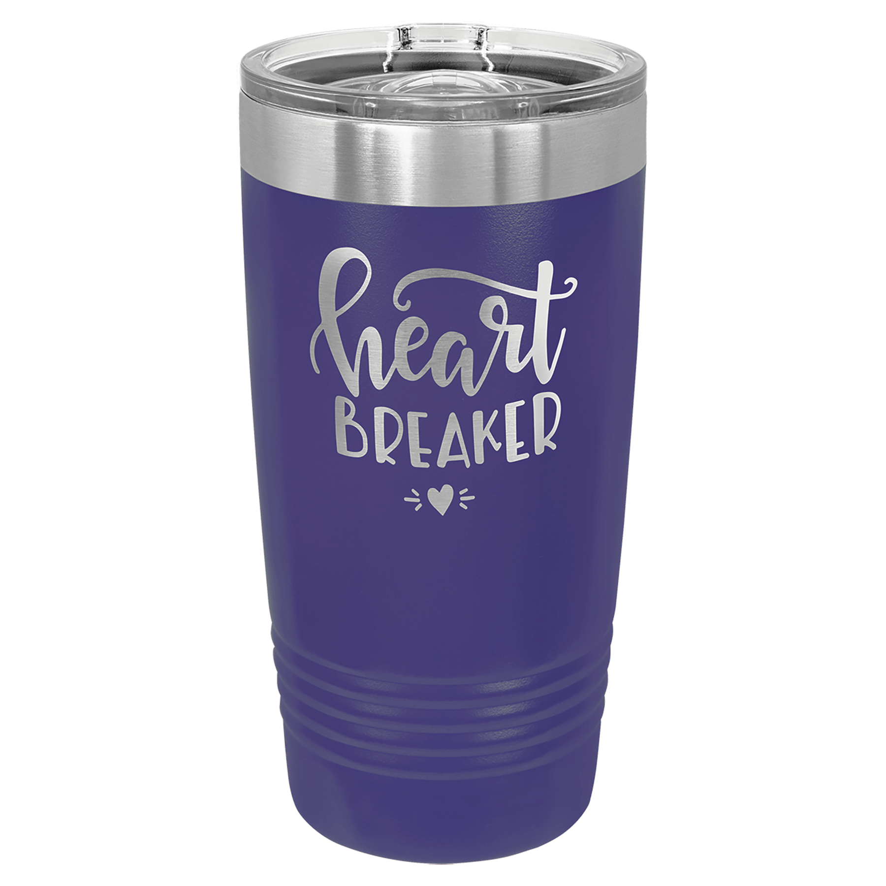 20 oz. Tumbler 20 oz. - 6.875" / Purple / Sliding Closure Lid
