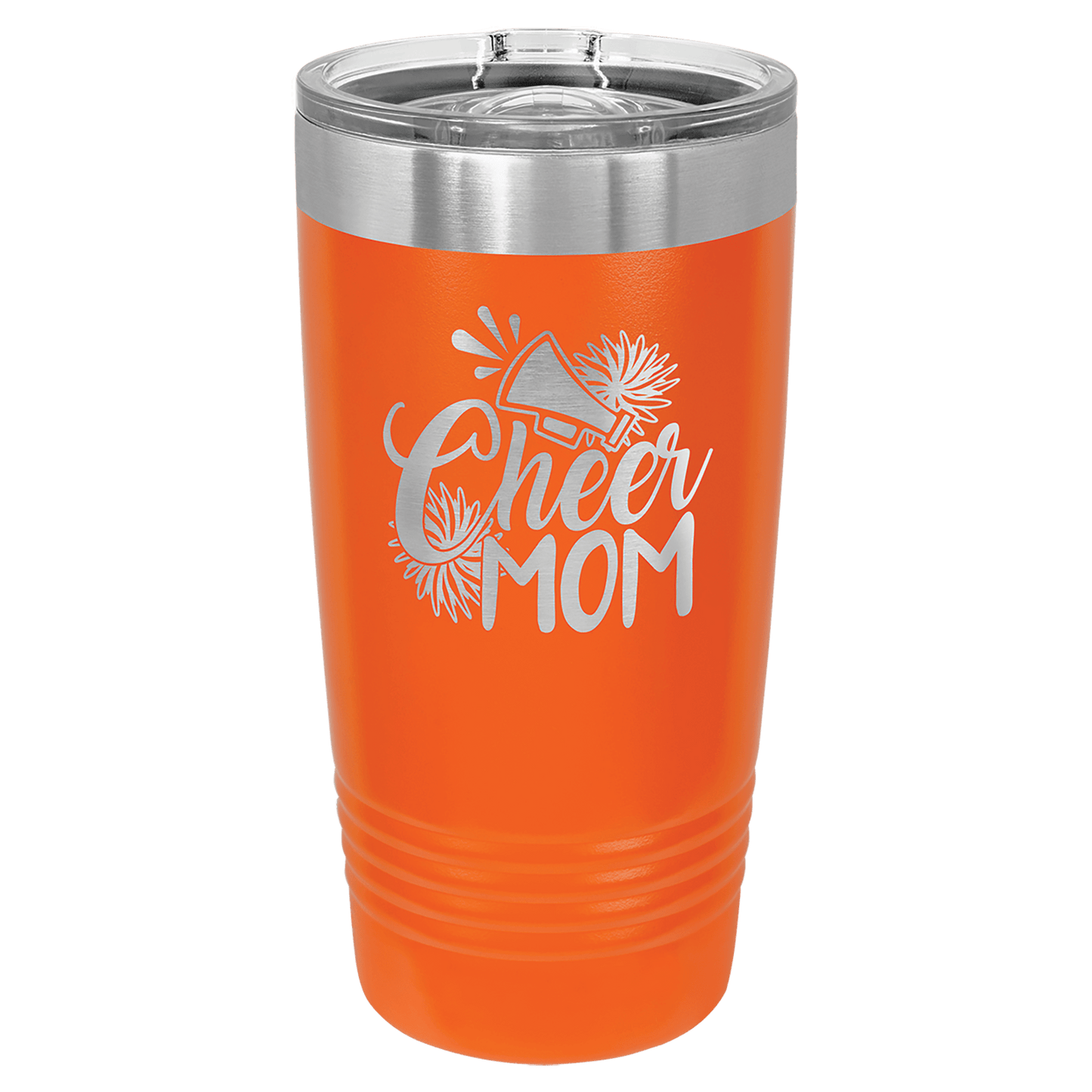 20 oz. Tumbler 20 oz. - 6.875" / Orange / Sliding Closure Lid