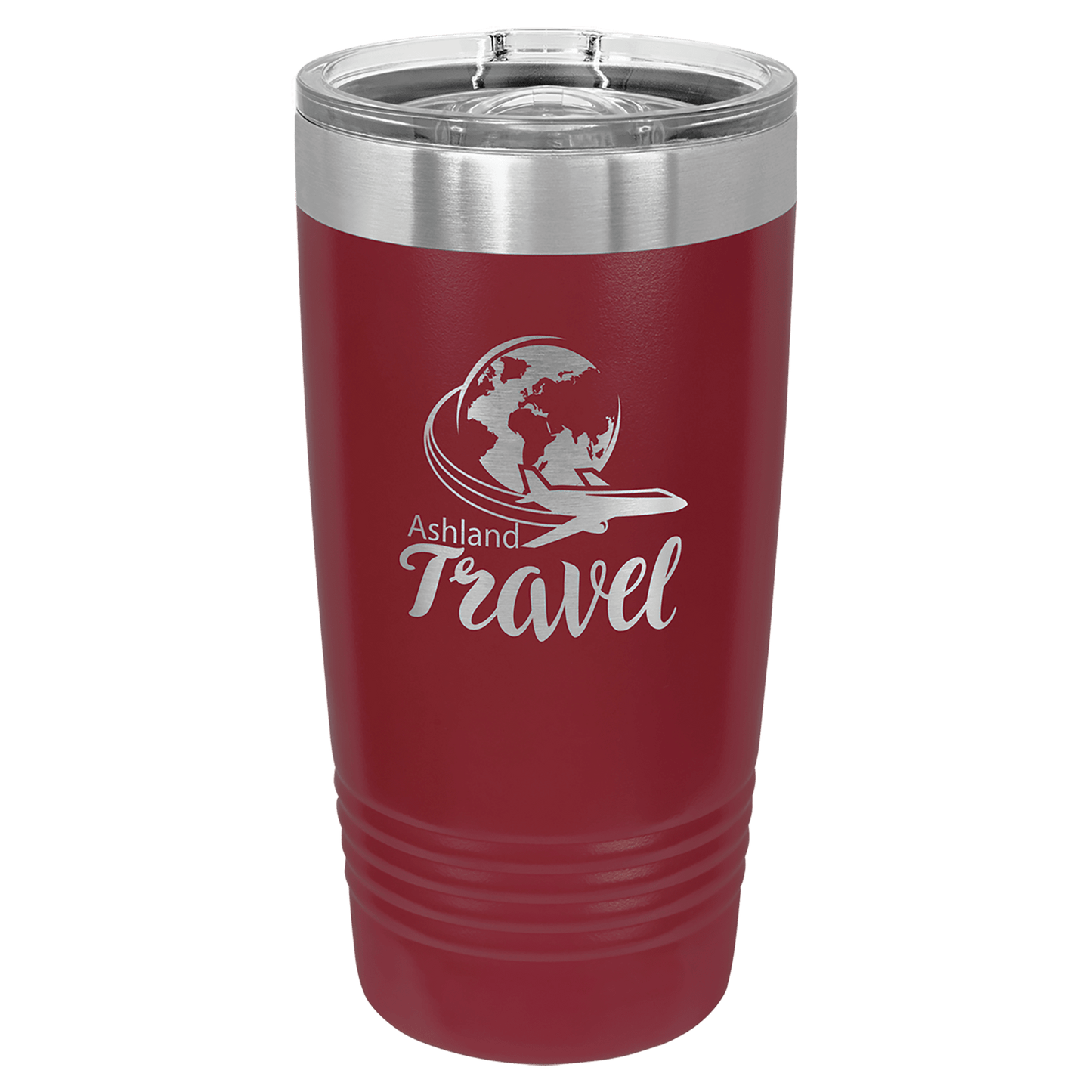 20 oz. Tumbler 20 oz. - 6.875" / Maroon / Sliding Closure Lid