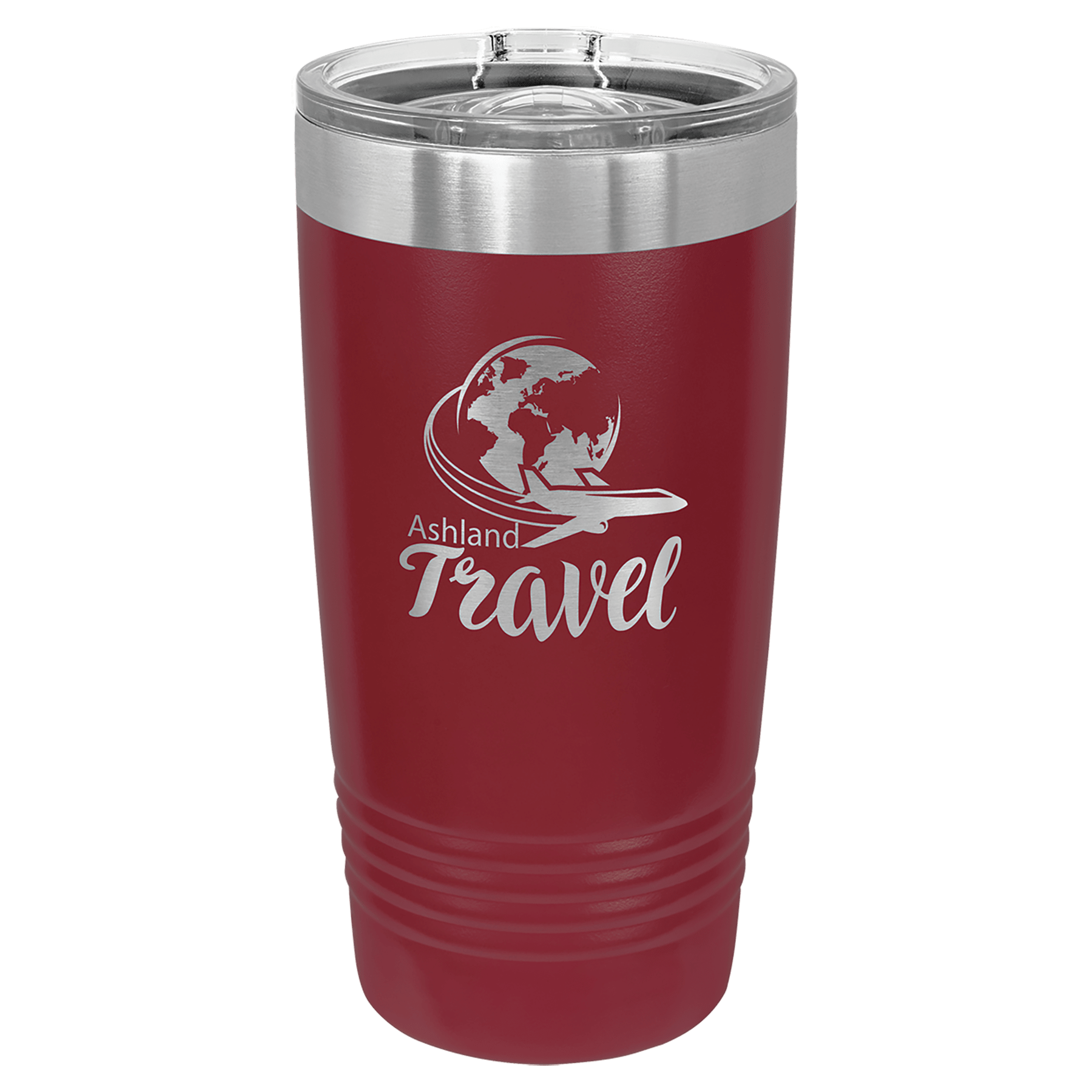 20 oz. Tumbler 20 oz. - 6.875" / Maroon / Sliding Closure Lid