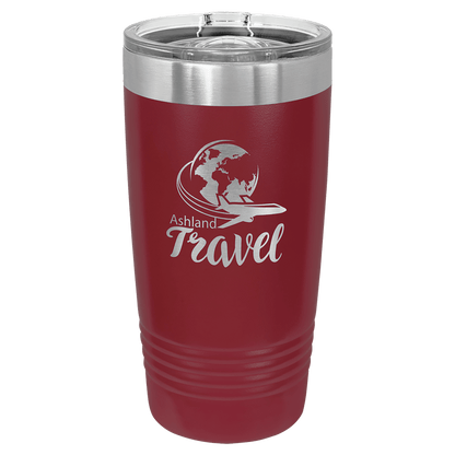 20 oz. Tumbler 20 oz. - 6.875" / Maroon / Sliding Closure Lid