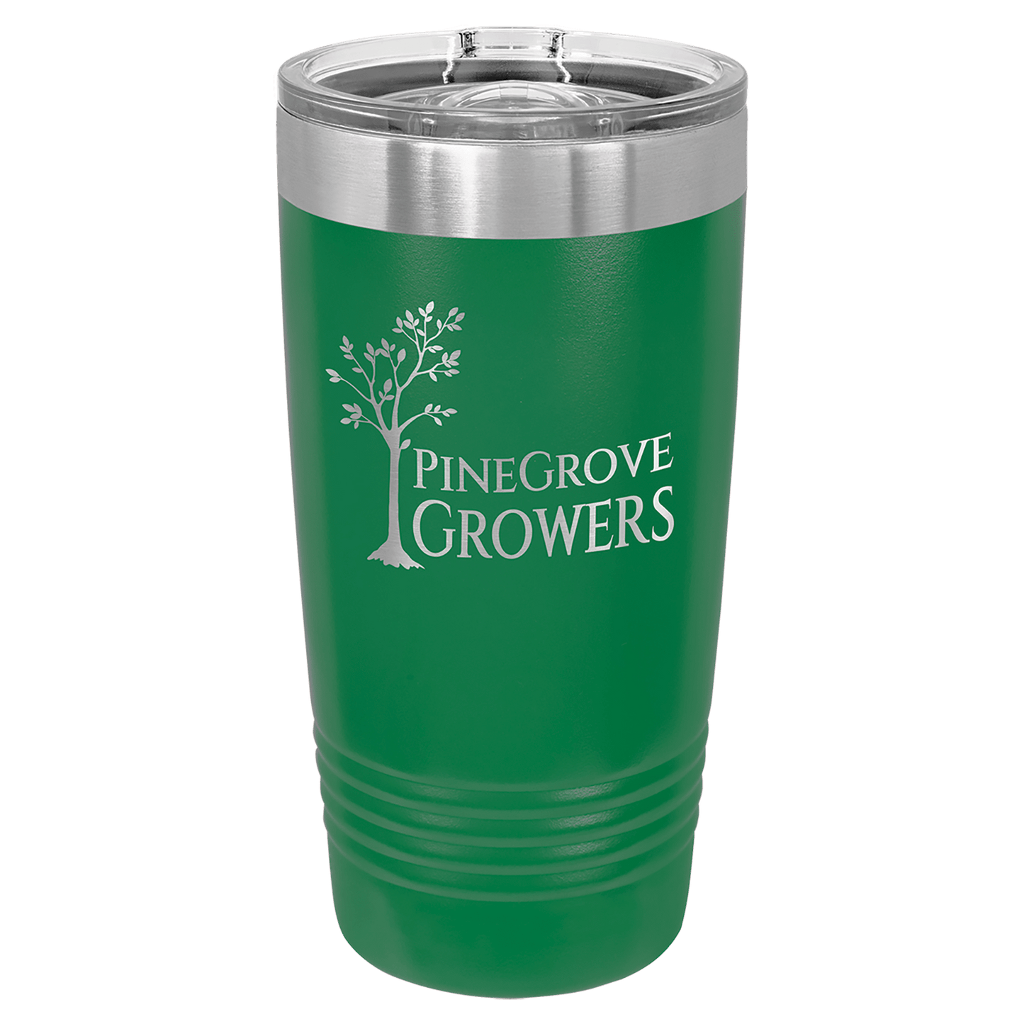 20 oz. Tumbler 20 oz. - 6.875" / Green / Sliding Closure Lid