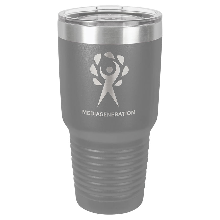 30 oz. Tumbler 30 oz. - 7.75" / Dark Grey / Standard