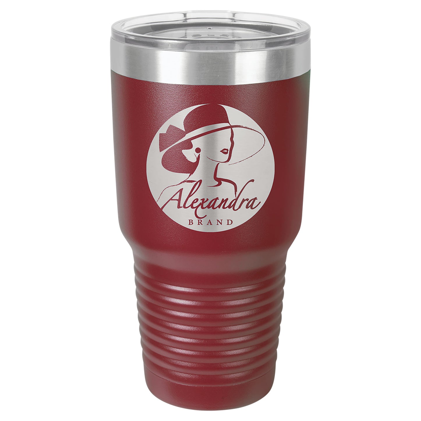 30 oz. Tumbler 30 oz. - 7.75" / Maroon / Standard