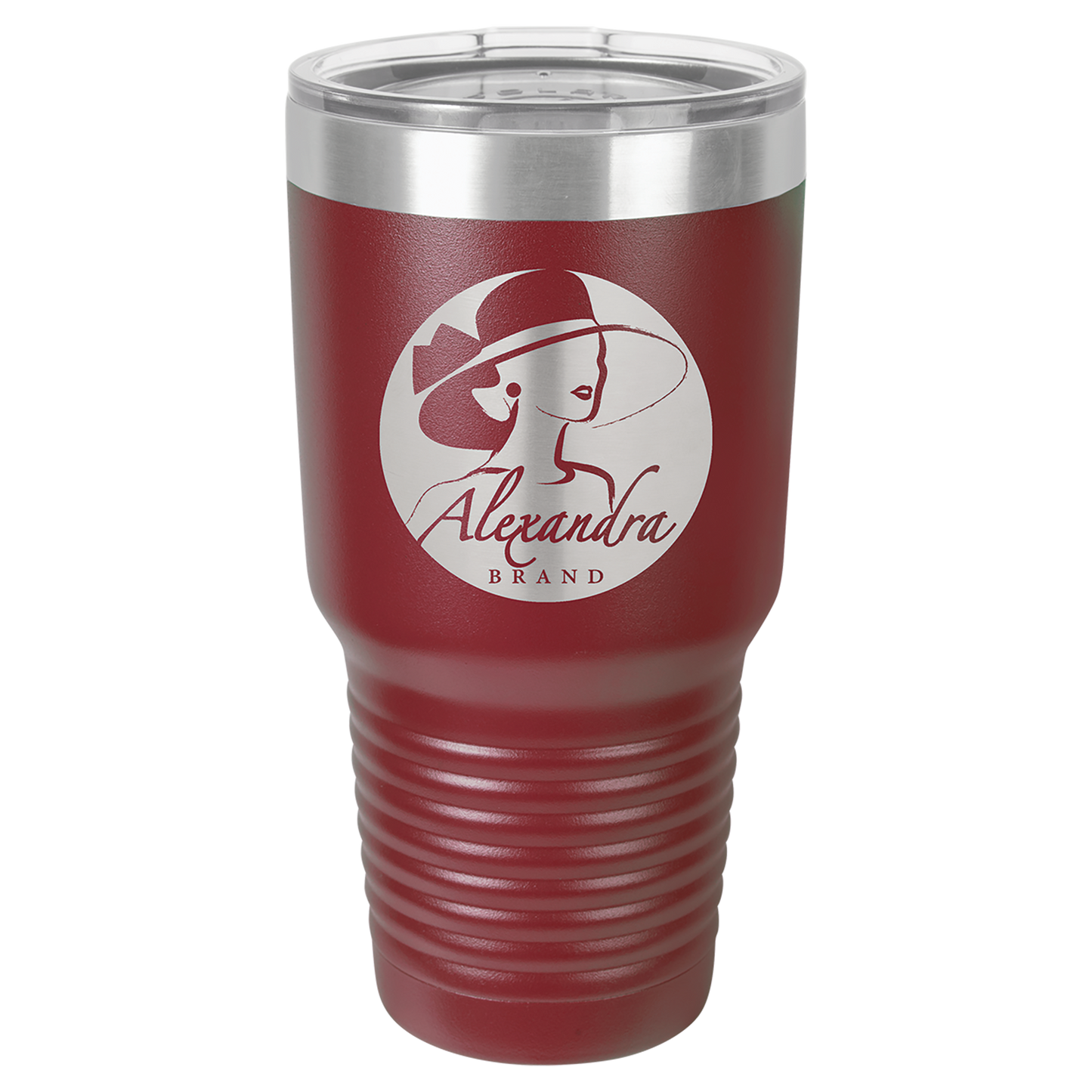 30 oz. Tumbler 30 oz. - 7.75" / Maroon / Standard