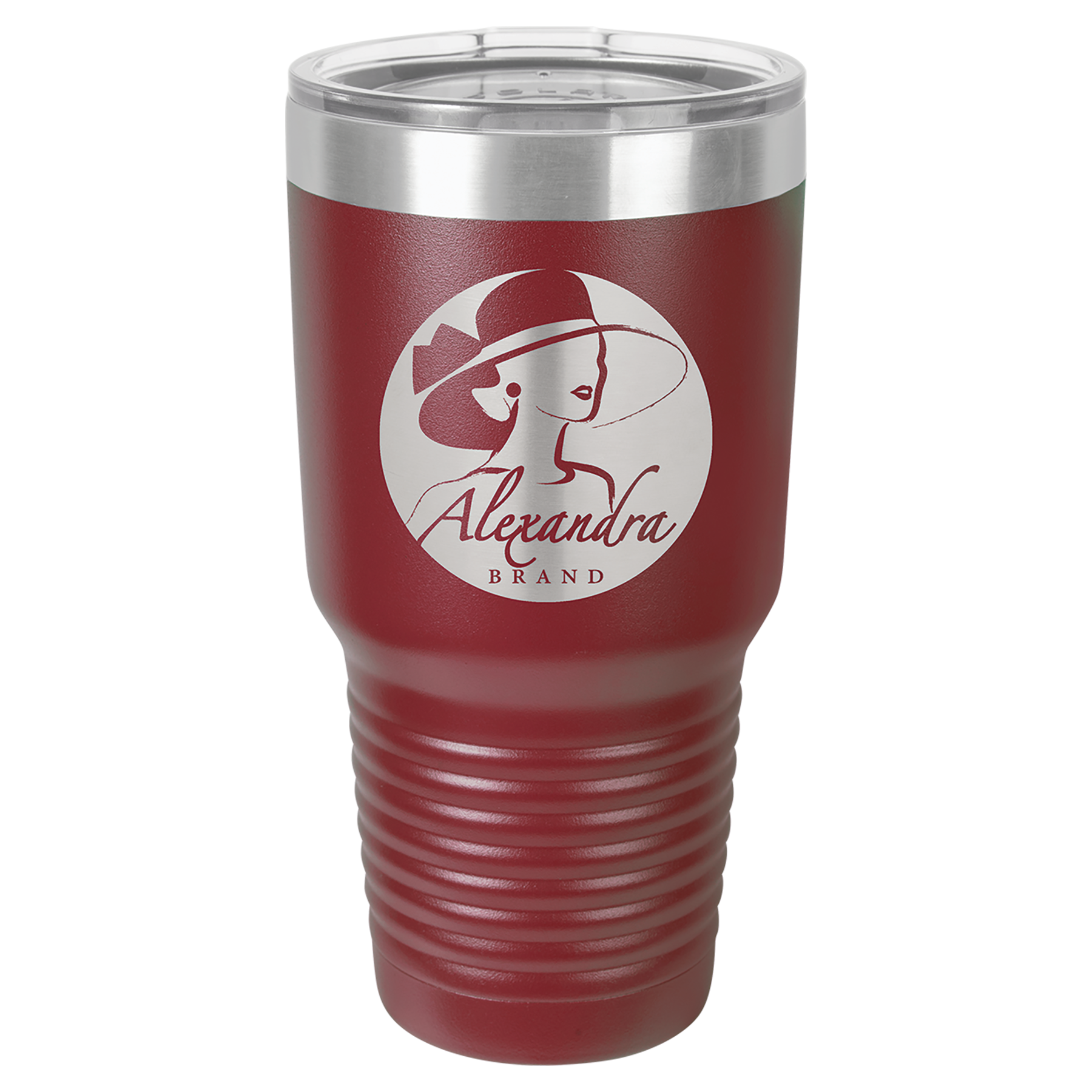 30 oz. Tumbler 30 oz. - 7.75" / Maroon / Standard