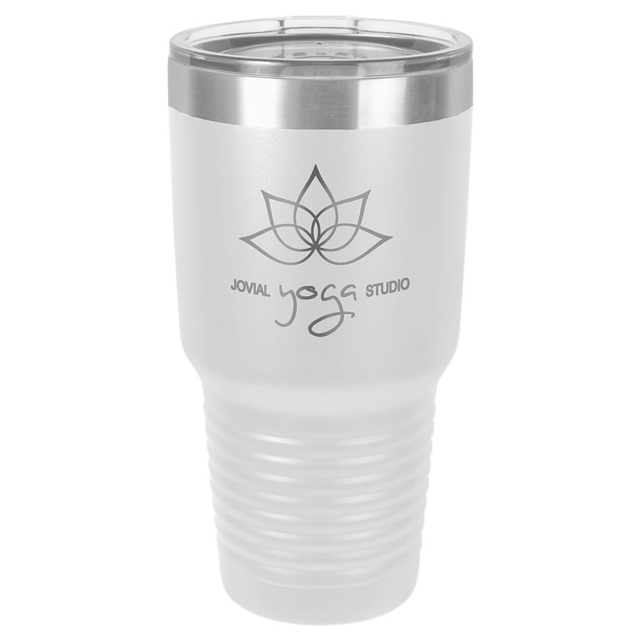 30 oz. Tumbler 30 oz. - 7.75" / White / Standard