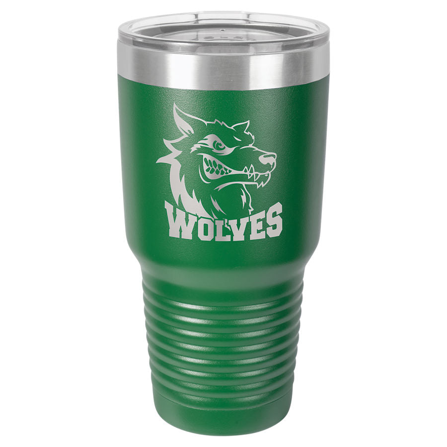 30 oz. Tumbler 30 oz. - 7.75" / Green / Standard