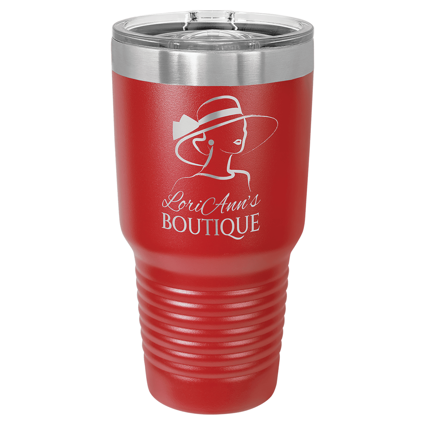 30 oz. Tumbler 30 oz. - 7.75" / Red / Sliding Closure Lid