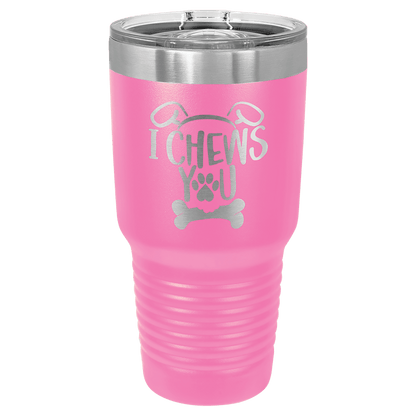 30 oz. Tumbler 30 oz. - 7.75" / Pink / Sliding Closure Lid