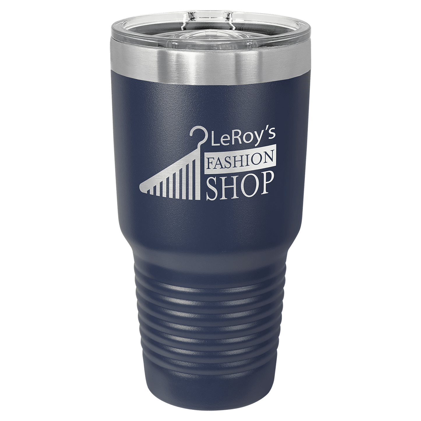 30 oz. Tumbler 30 oz. - 7.75" / Navy Blue / Sliding Closure Lid