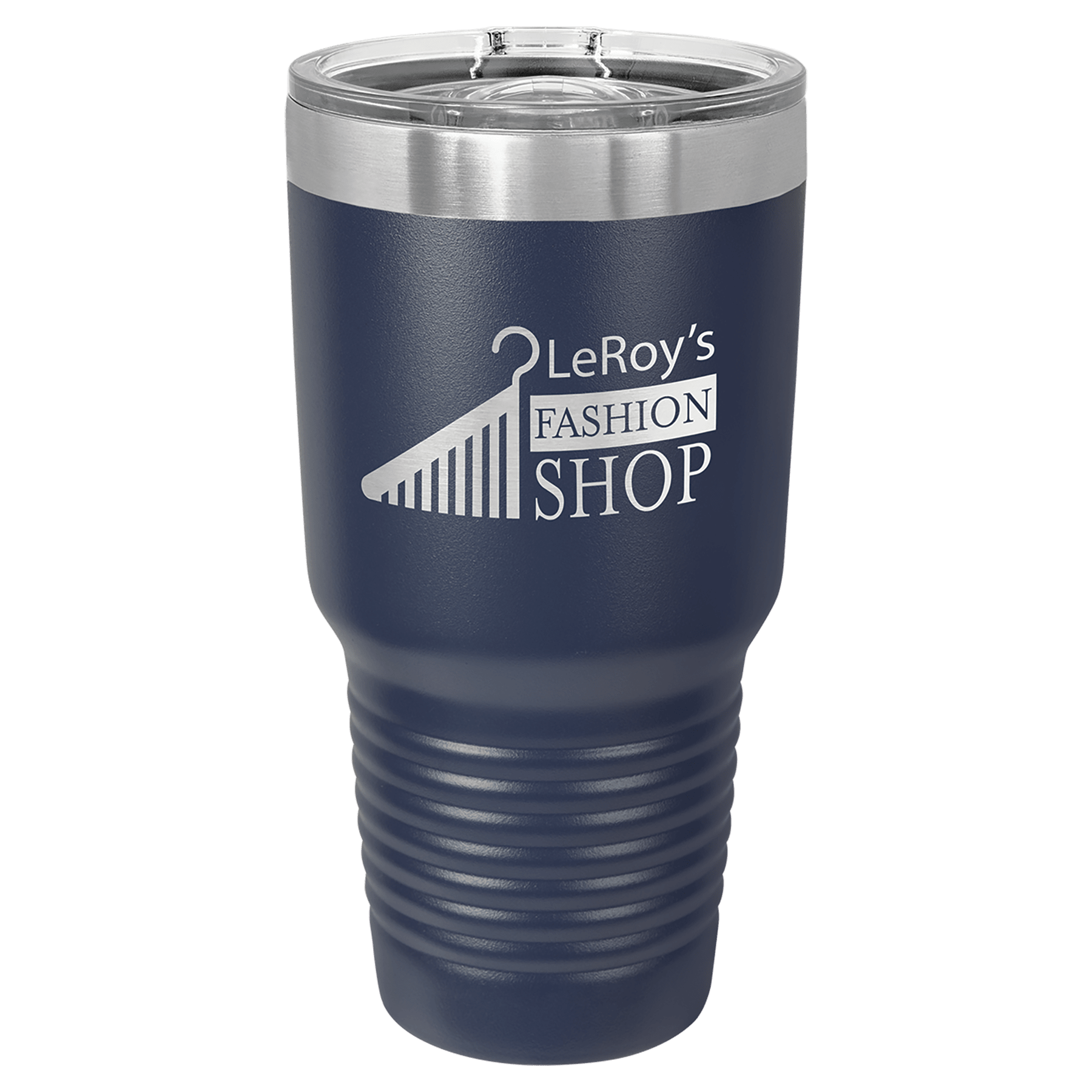 30 oz. Tumbler 30 oz. - 7.75" / Navy Blue / Sliding Closure Lid