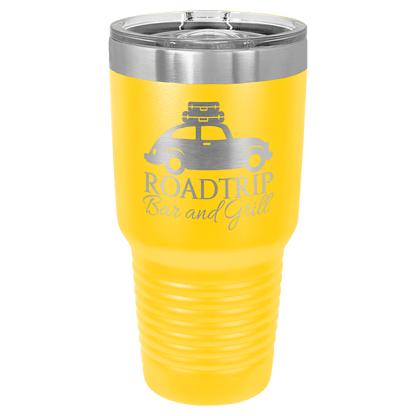 30 oz. Tumbler 30 oz. - 7.75" / Yellow / Sliding Closure Lid