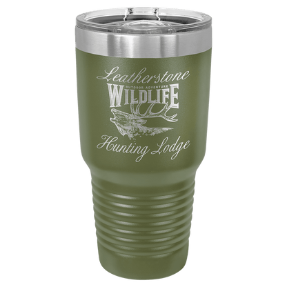 30 oz. Tumbler 30 oz. - 7.75" / Olive Green / Sliding Closure Lid