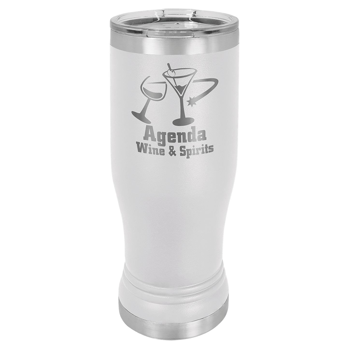 Pilsner 14 oz. - 7.75" / White