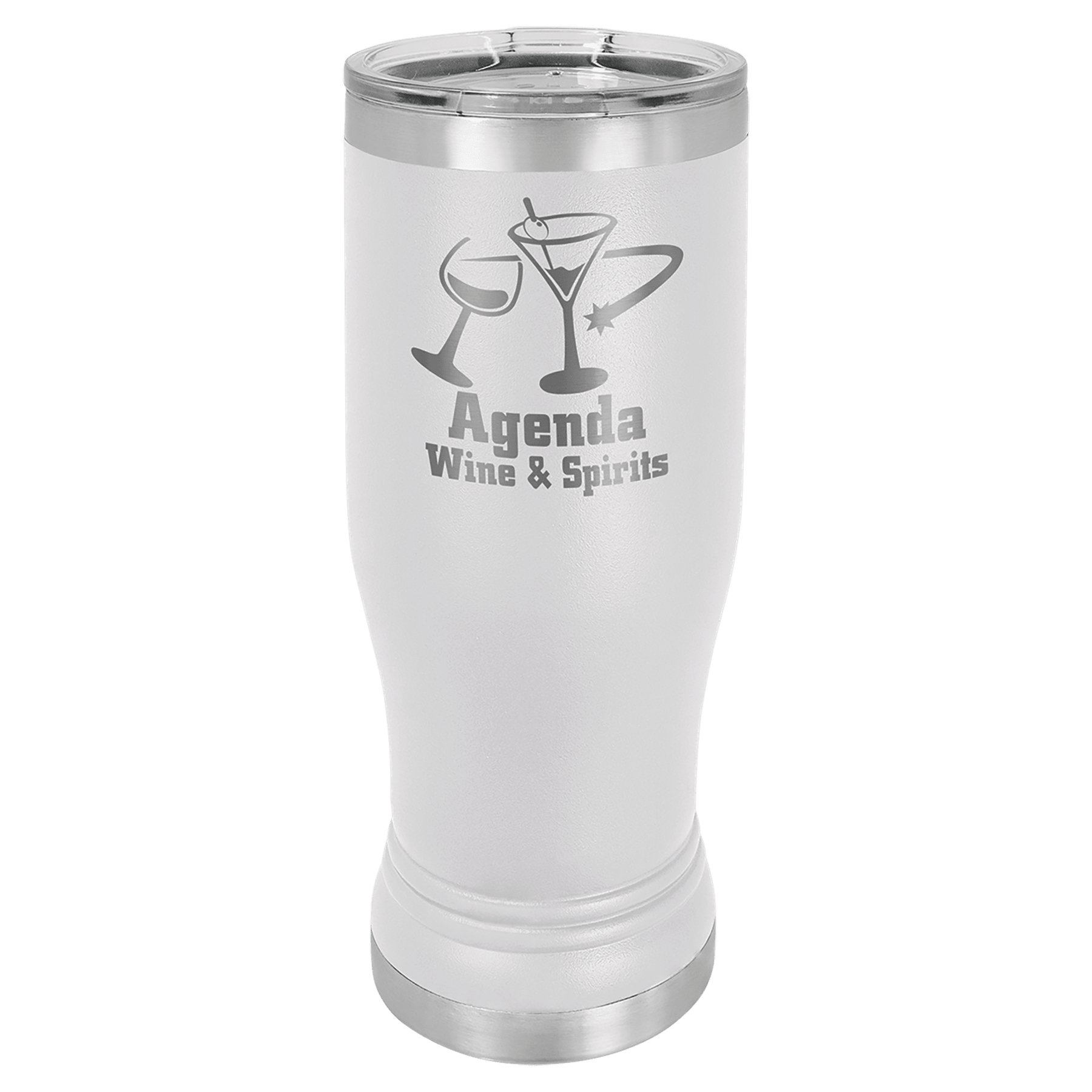 Pilsner 14 oz. - 7.75" / White