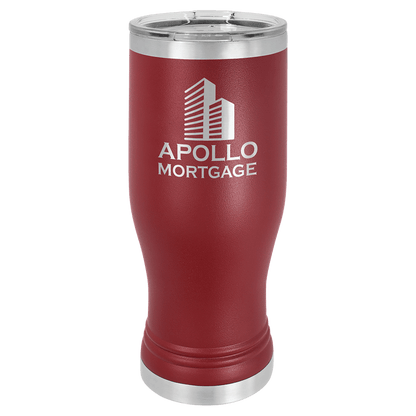 Pilsner 20 oz. - 8.75" / Maroon